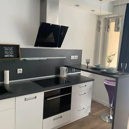 Apartament Turkusowy W Centrum Gdyni Apartamento *